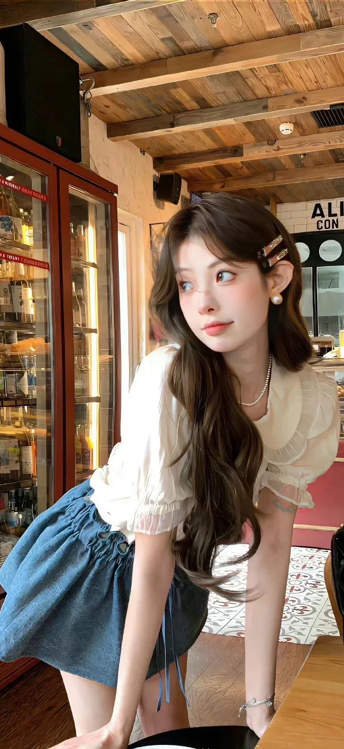 绝美漏腰清纯女生壁纸 - 炫图天下