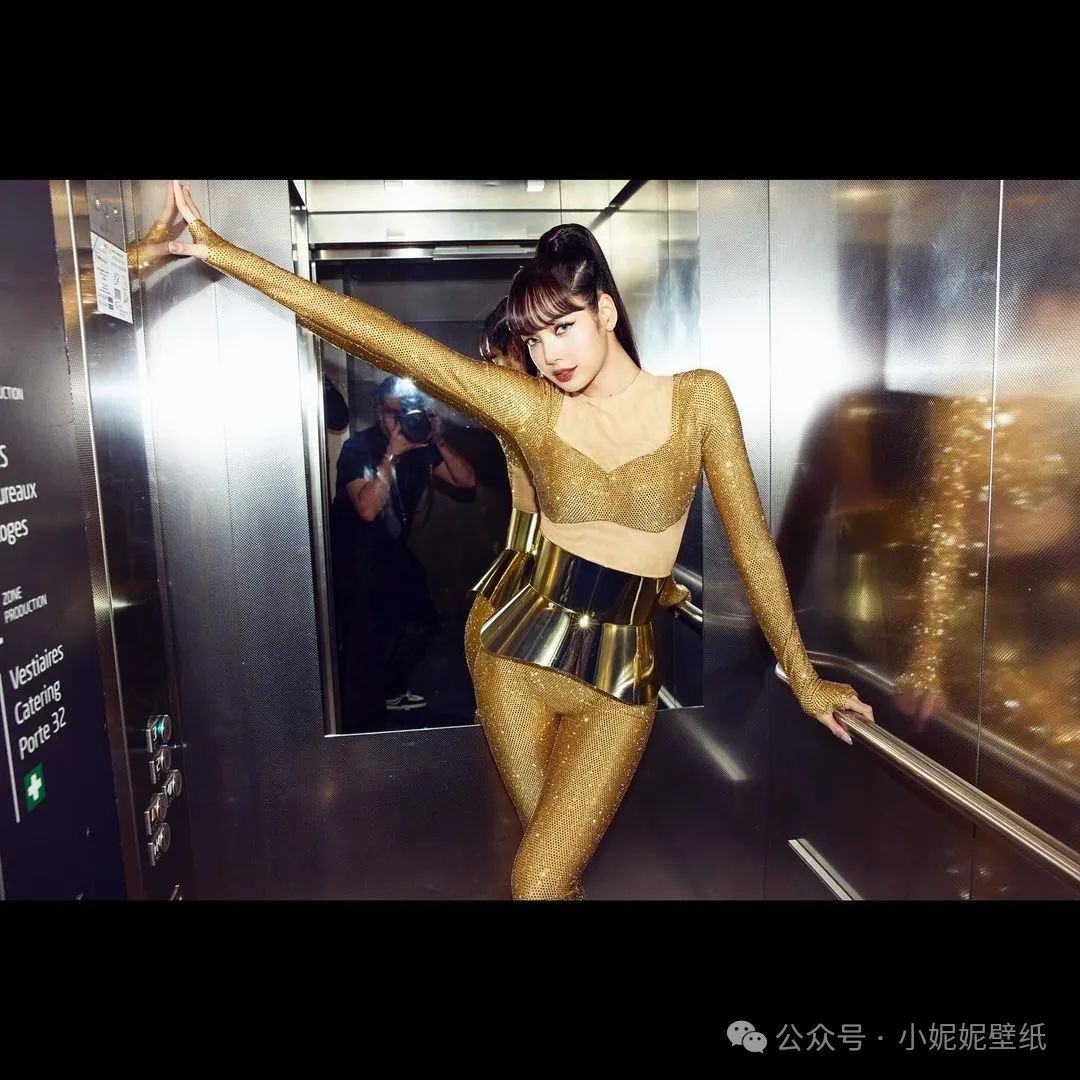 LISA的璀璨之夜：法国黄袍加身，独揽全场焦点！|高清壁纸 - 炫图天下