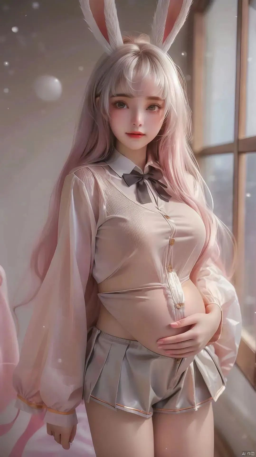 公孙离孕妇美女壁纸 - 炫图天下