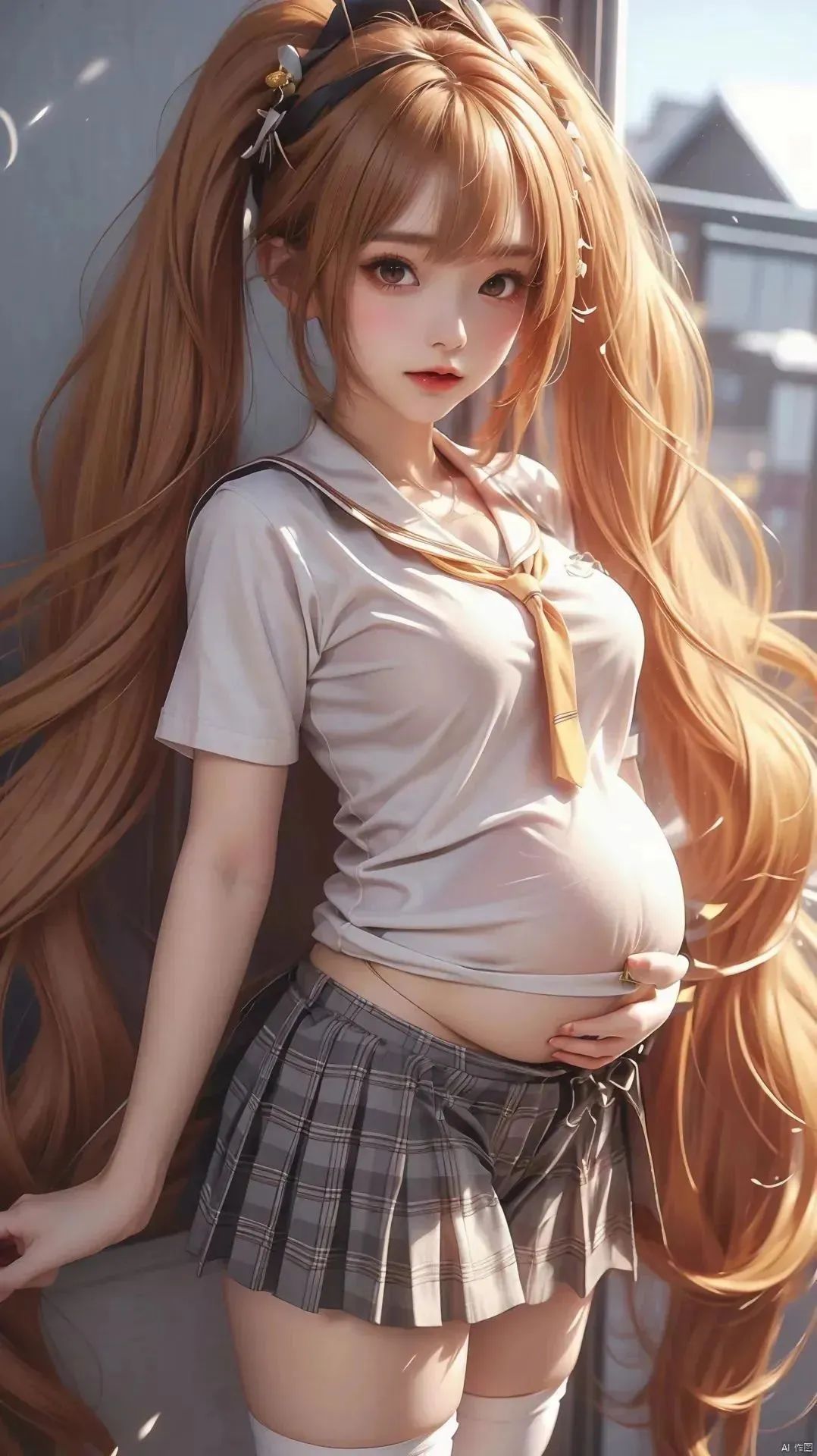 安琪拉孕妇美女壁纸 - 炫图天下