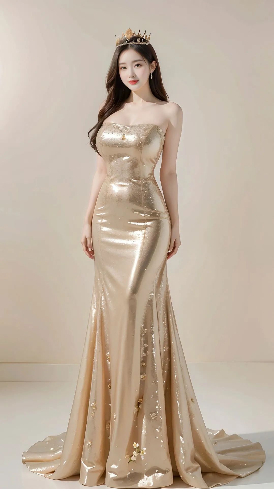 高清美女壁纸欣赏|金杯玉液醉美人，华服锦衣展风华。 - 炫图天下