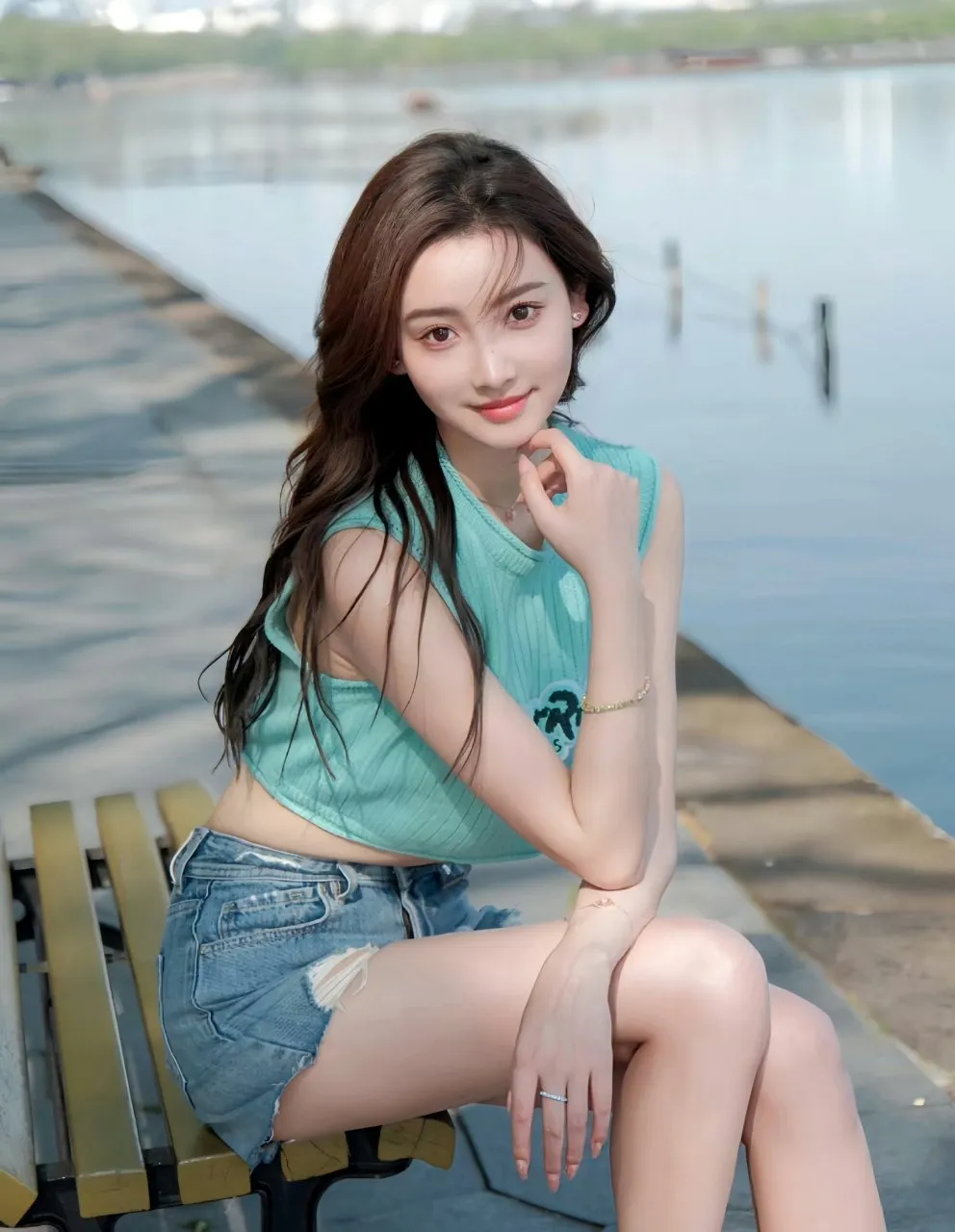 最美篮球女主播是她！逆天大长腿+神仙颜值绝了 - 炫图天下