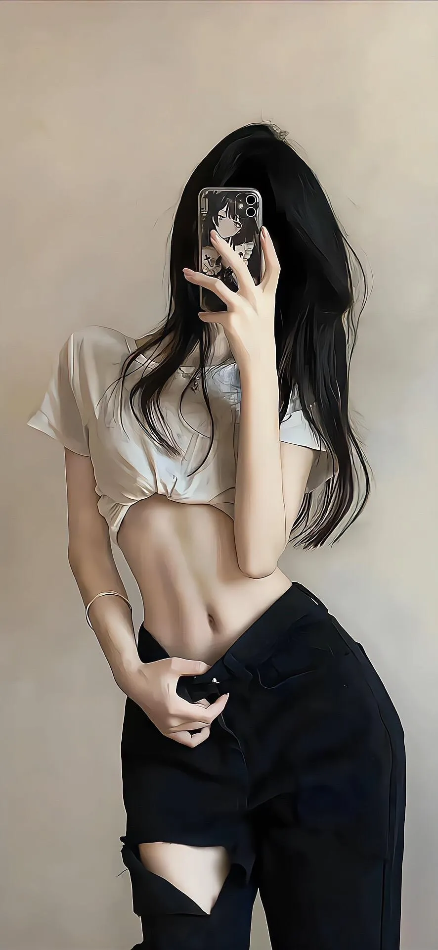 ins风个性女生壁纸 - 炫图天下