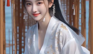清纯性感，古风汉服美女：两处相思同淋雪，此生也算共白头 - 炫图天下