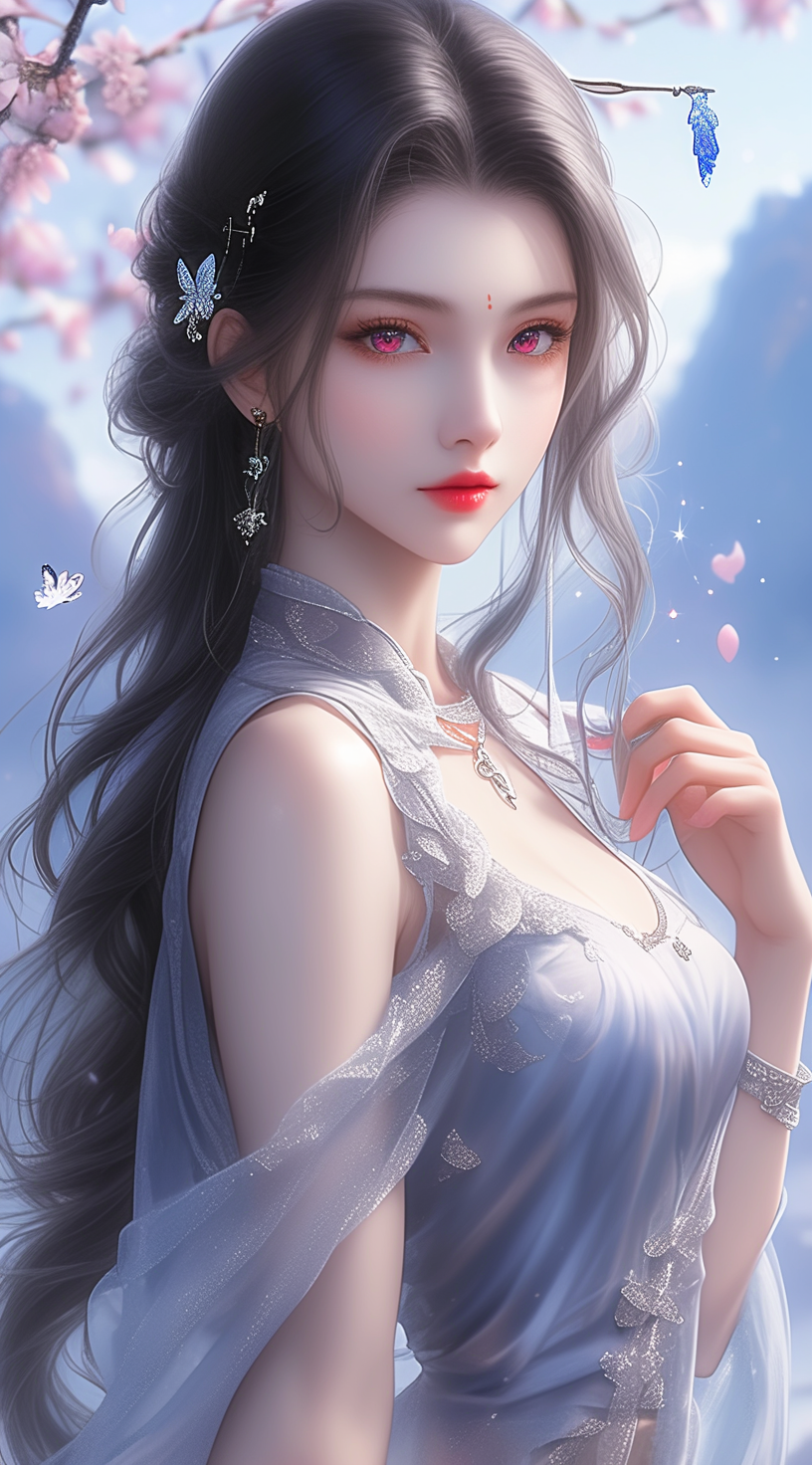 手机壁纸︳窈窕淑女 - 炫图天下