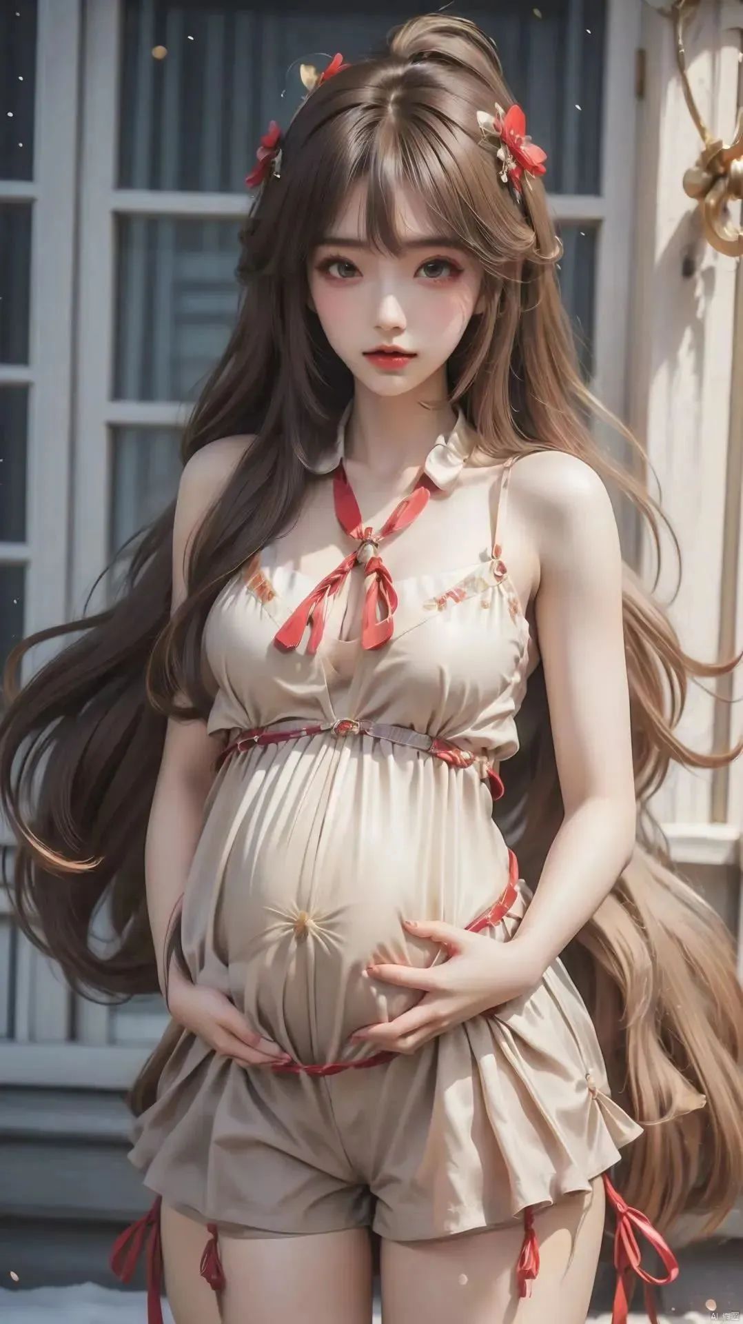 朵莉亚孕妇美女壁纸 - 炫图天下