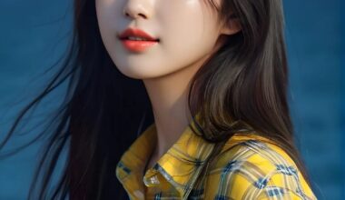 高清女生壁纸欣赏|黄衫少女 - 炫图天下