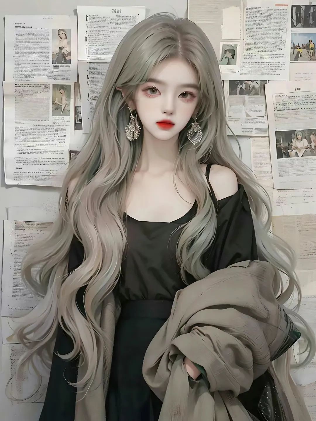 大波浪美女壁纸 - 炫图天下