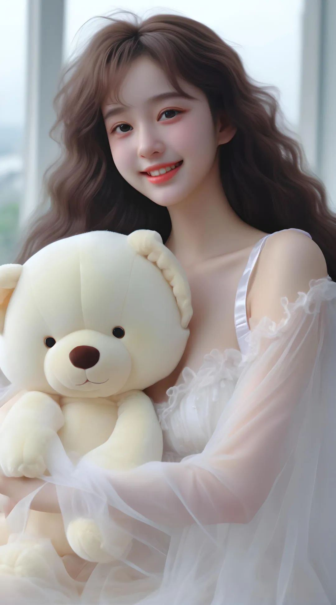 洋娃娃般可爱美女，甜美纯真 - 炫图天下