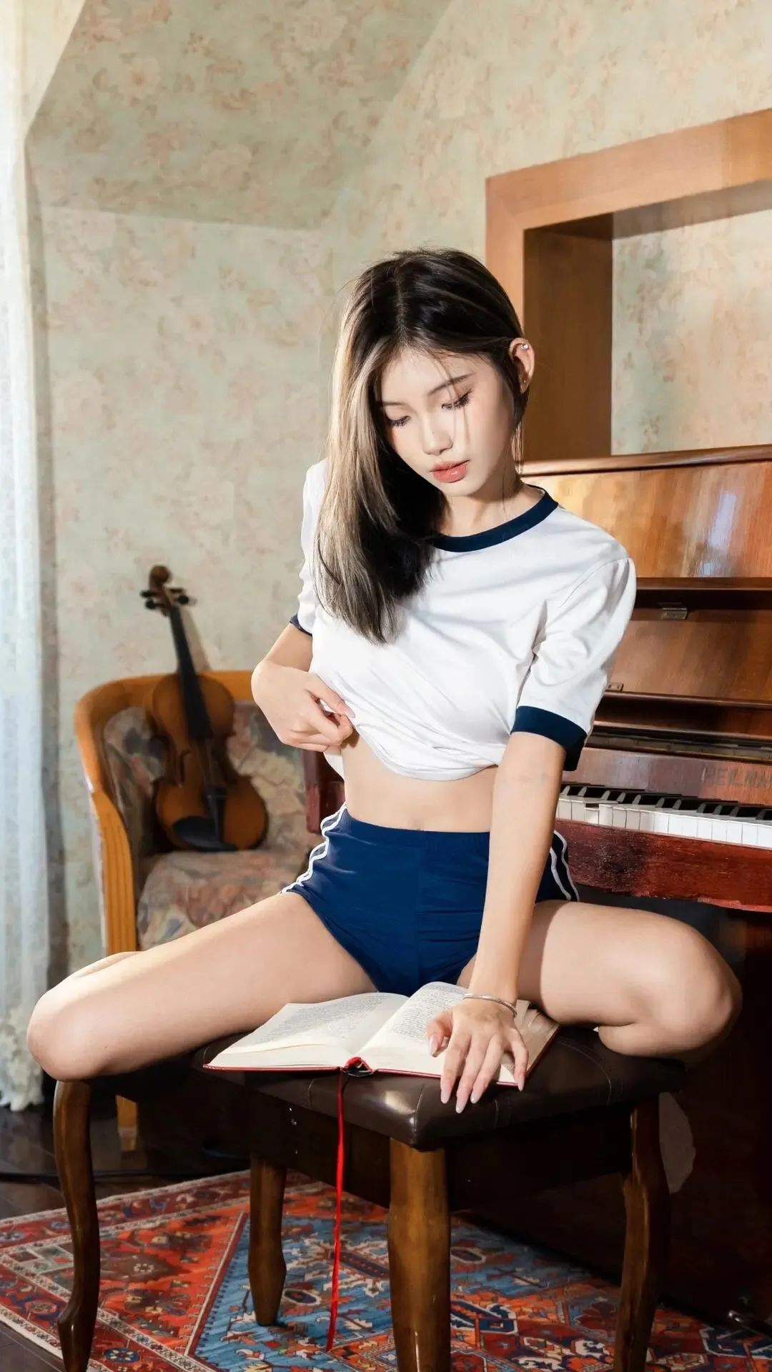 体操服纯欲性感写真 - 炫图天下