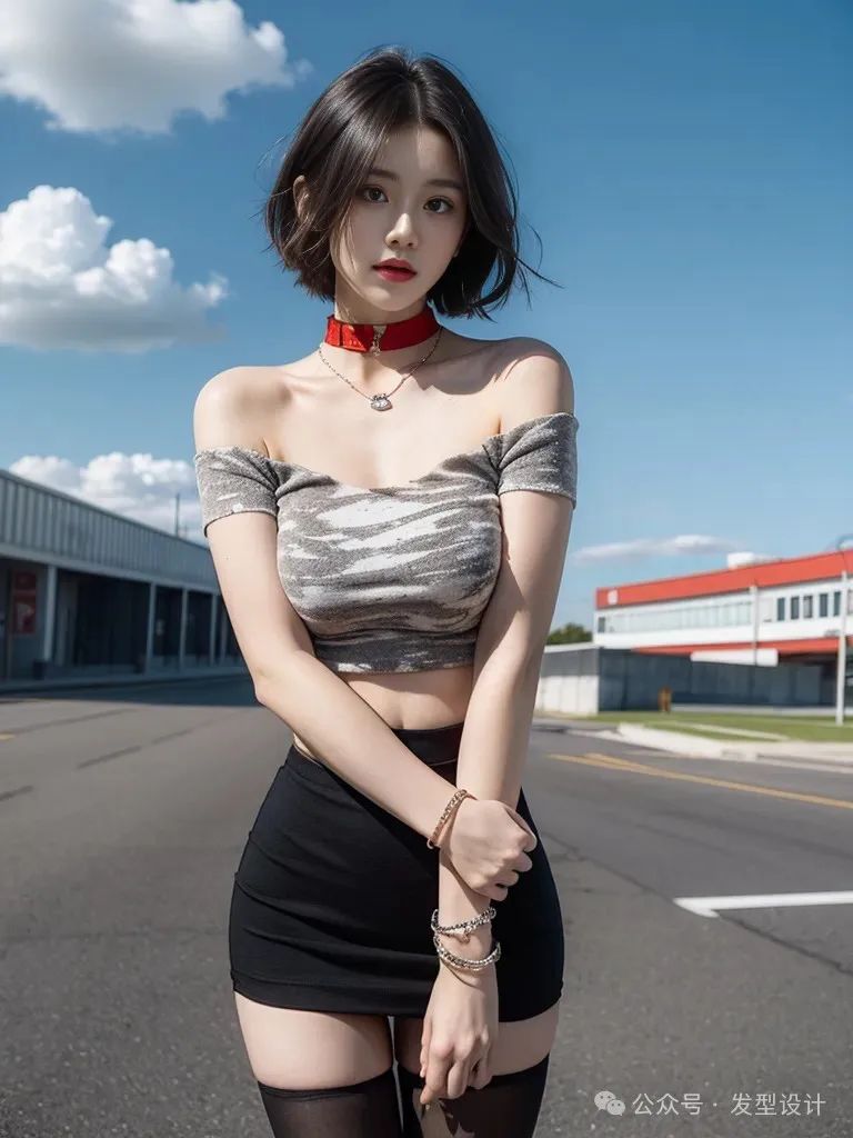 《美女的夏日性感秘籍：短发来袭》 - 炫图天下