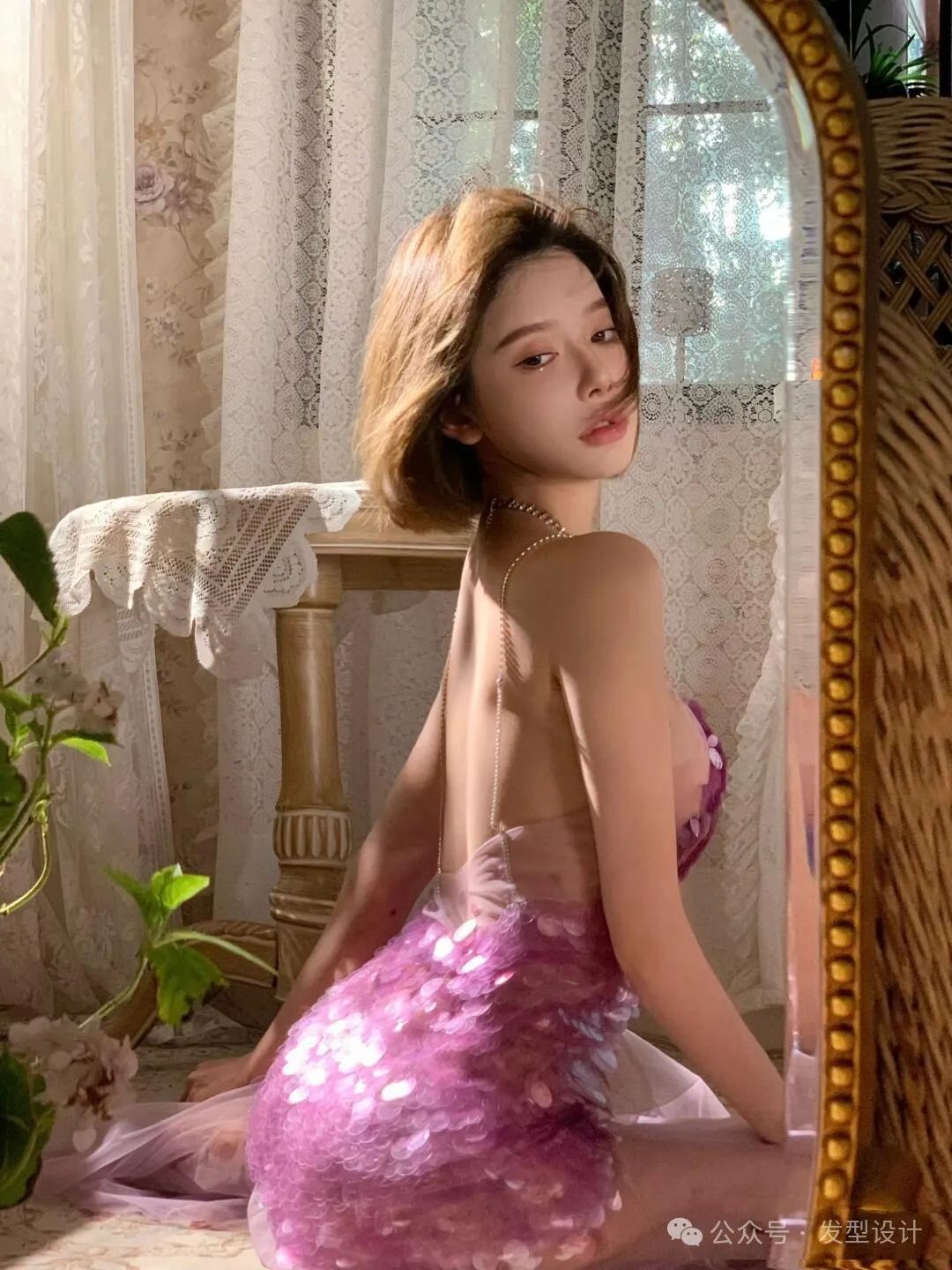 短发魅力：性感女神的惊艳瞬间 - 炫图天下