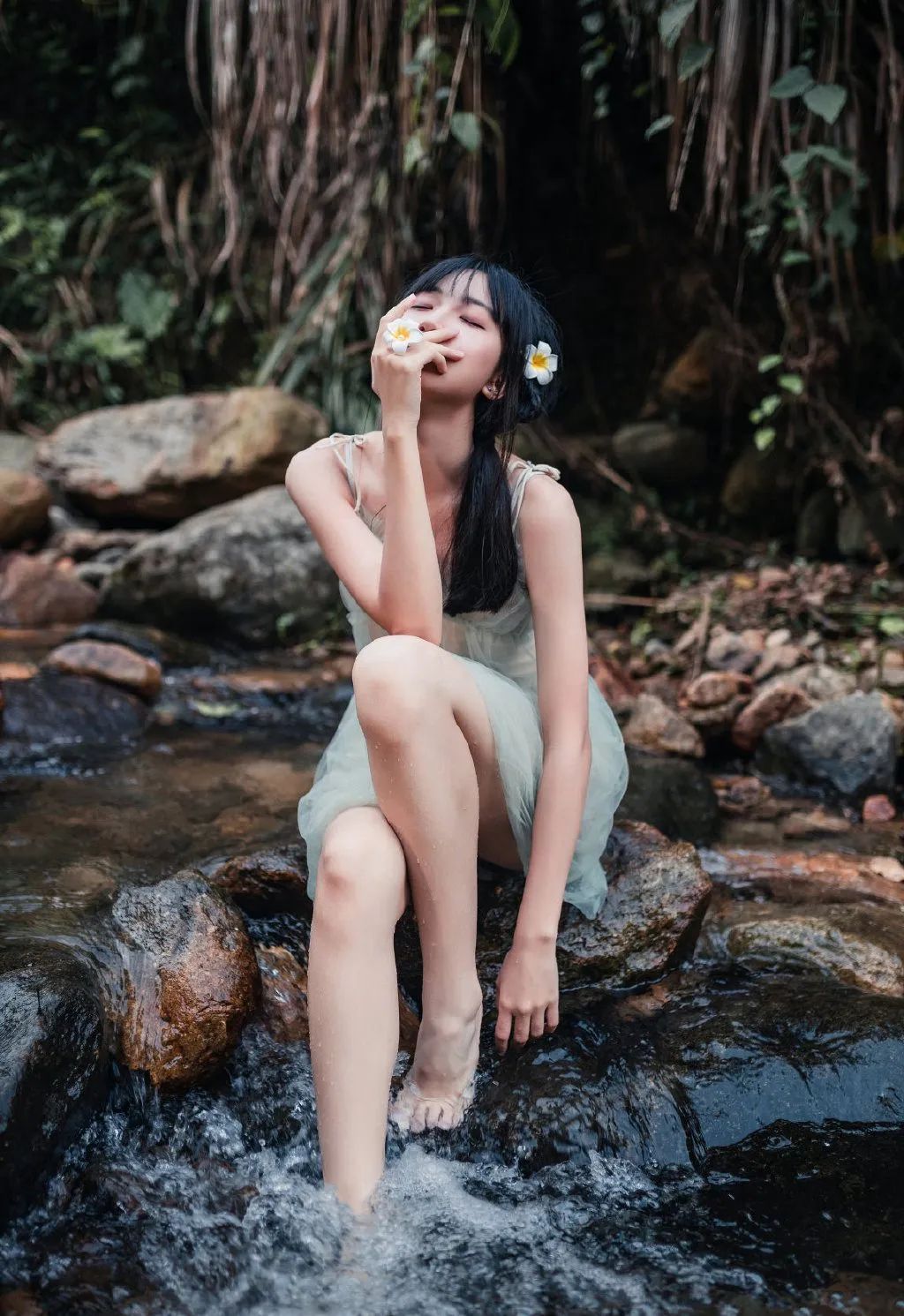 山间玉Jio精灵，清纯盎然