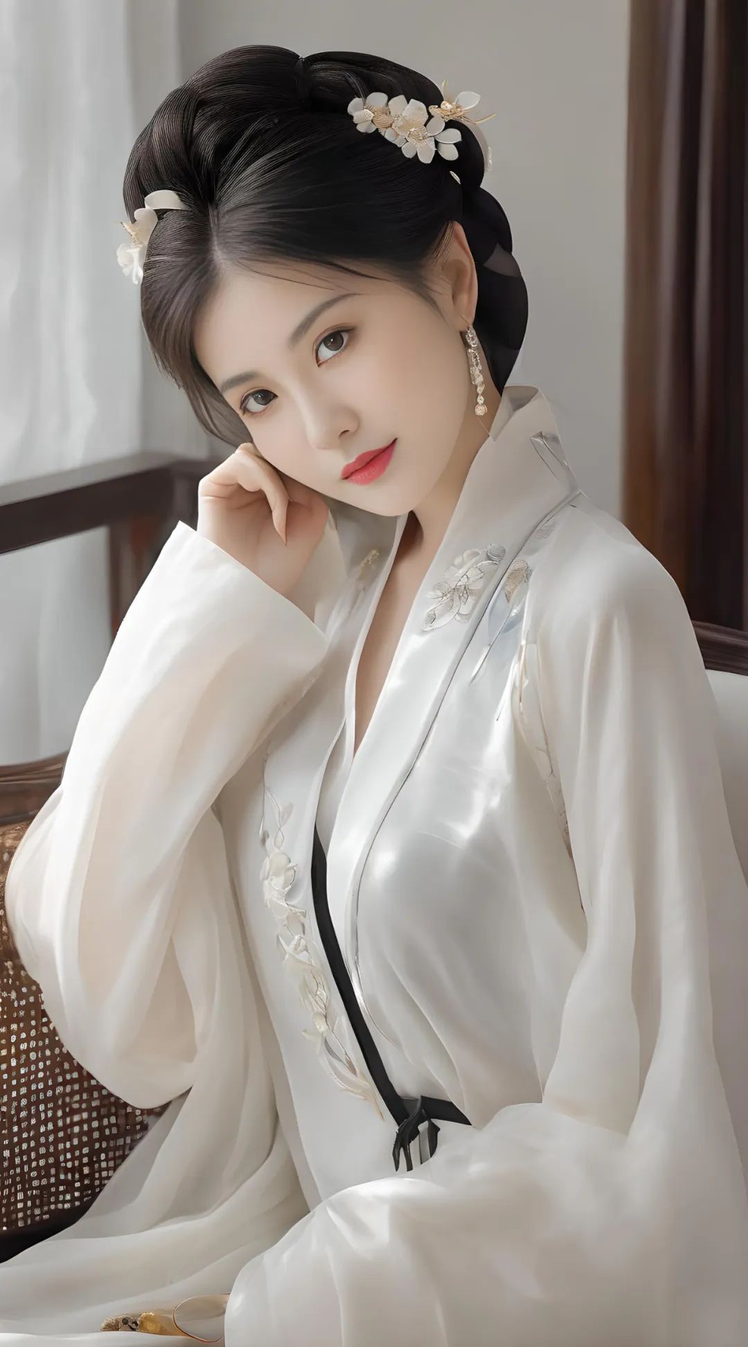 风华绝代的古装美女，成熟丰满：攀比是产生烦恼的根源。 - 炫图天下