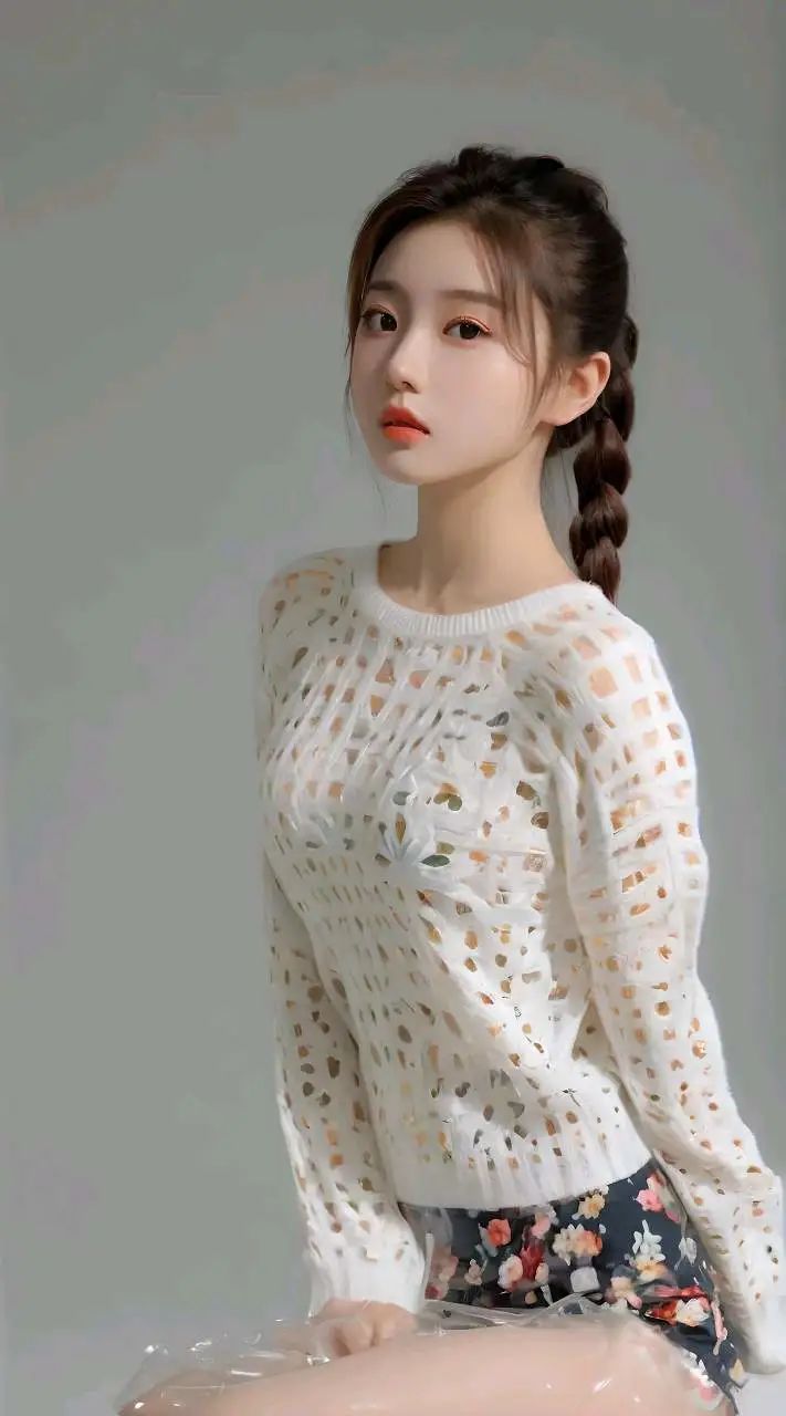眉清目秀，清纯甜美女孩：别把时间浪费在解释上 - 炫图天下
