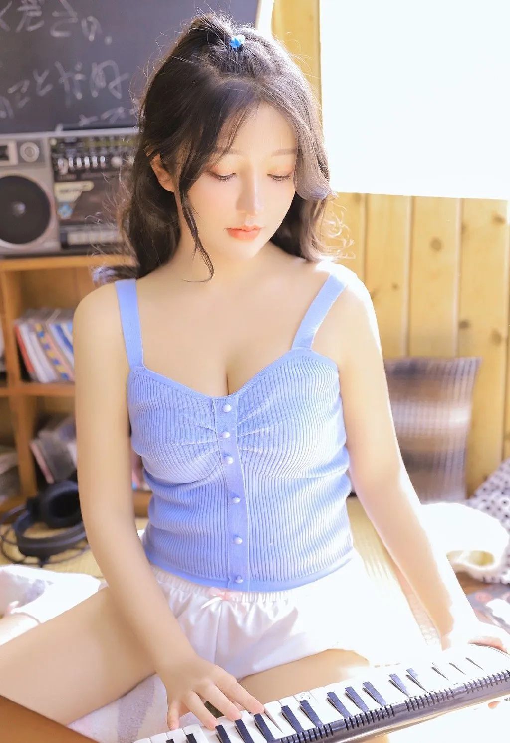 惟余美，清新如风，撩动心弦…… - 炫图天下