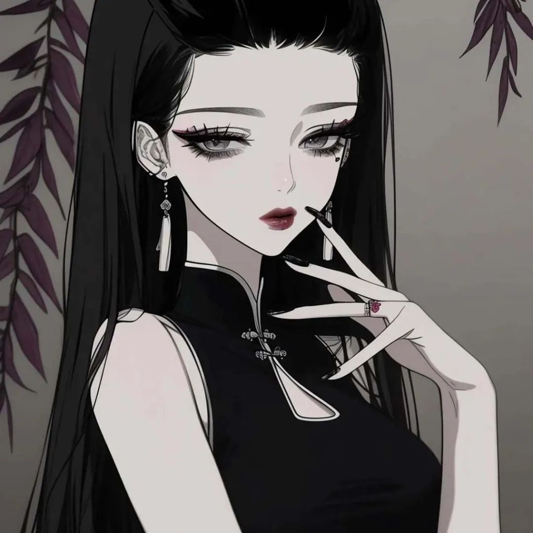 疯批美人头像 - 炫图天下