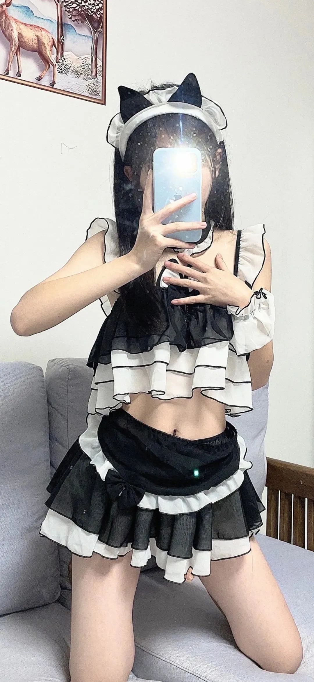 手机壁纸 | 听风声说喜欢你 不经意我和你邂逅同一阵晚风 - 炫图天下