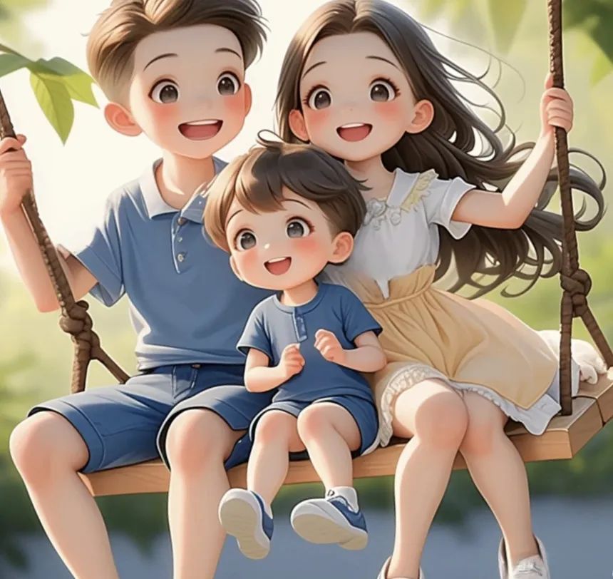 全家福头像 | 一家三口高清头像 - 炫图天下