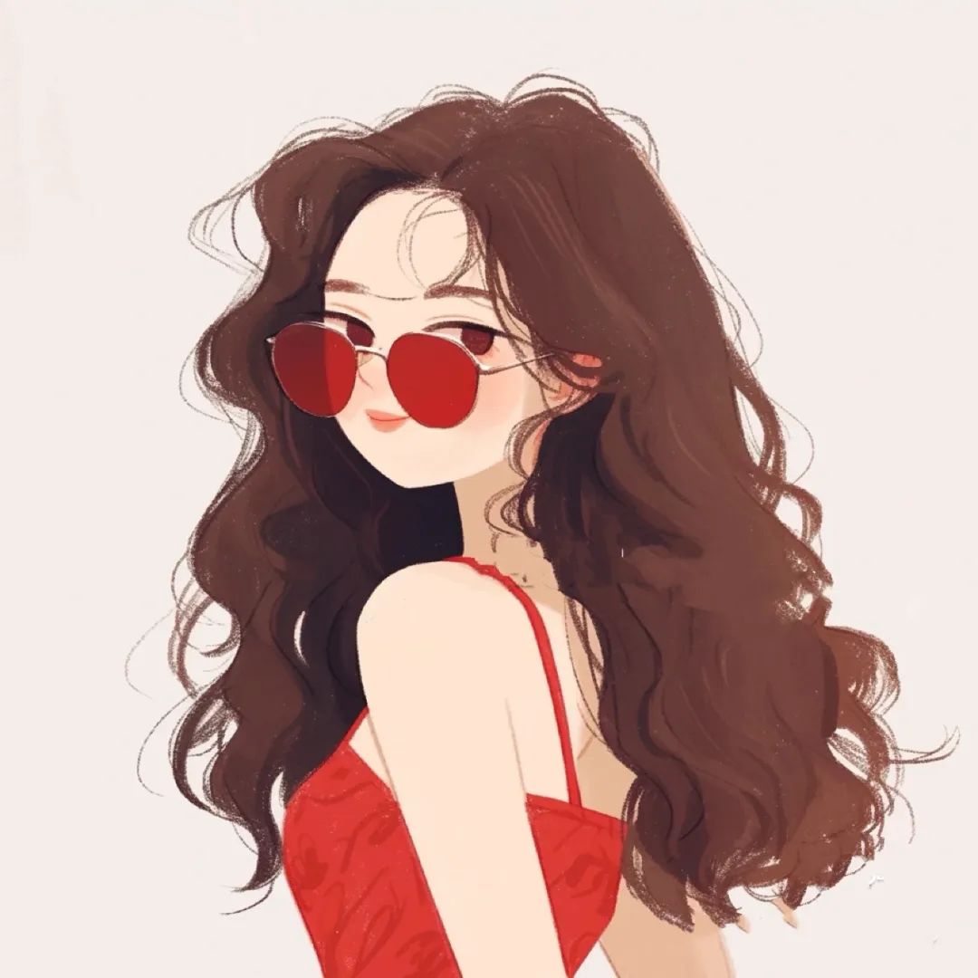 性感小吊带女生头像 - 炫图天下