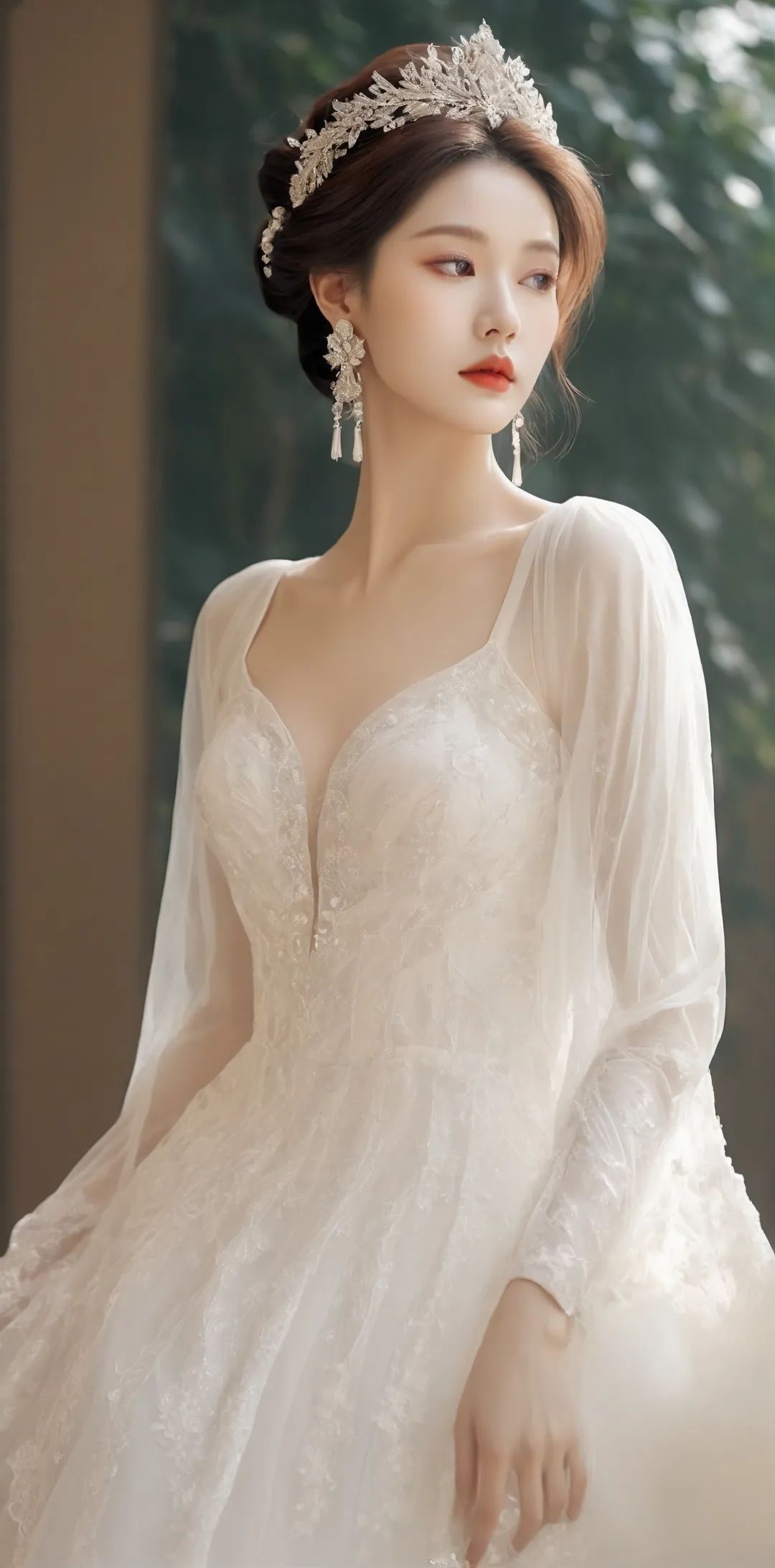 洁白婚纱 完美身材 靓丽容颜：每个女孩都有一个婚纱梦，与结婚无关 - 炫图天下