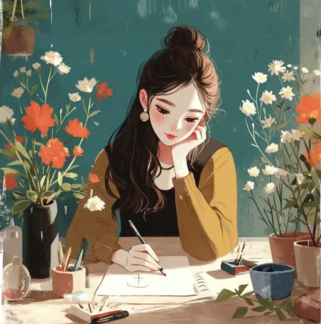 女孩子努力的时候就是最美的 - 炫图天下