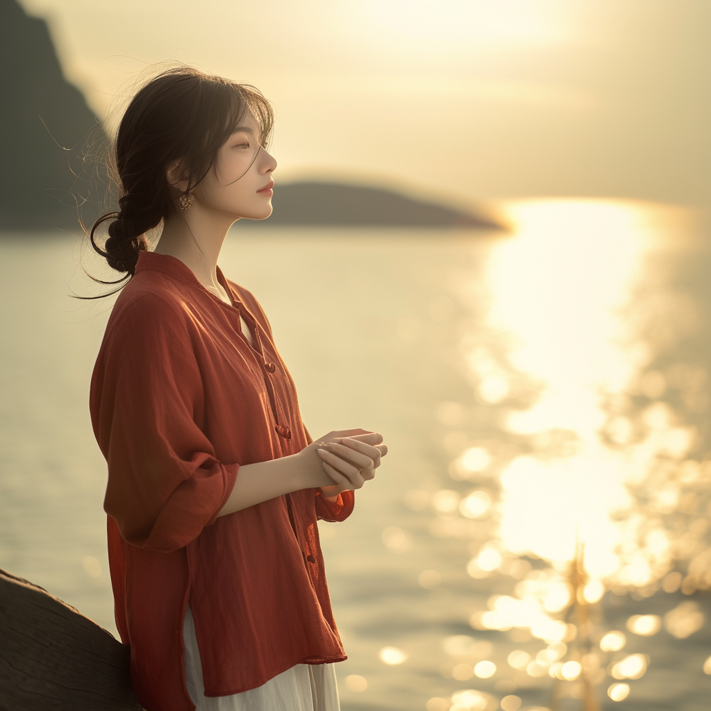 WeChat女生头像/阳光下简洁的优雅女头 - 炫图天下