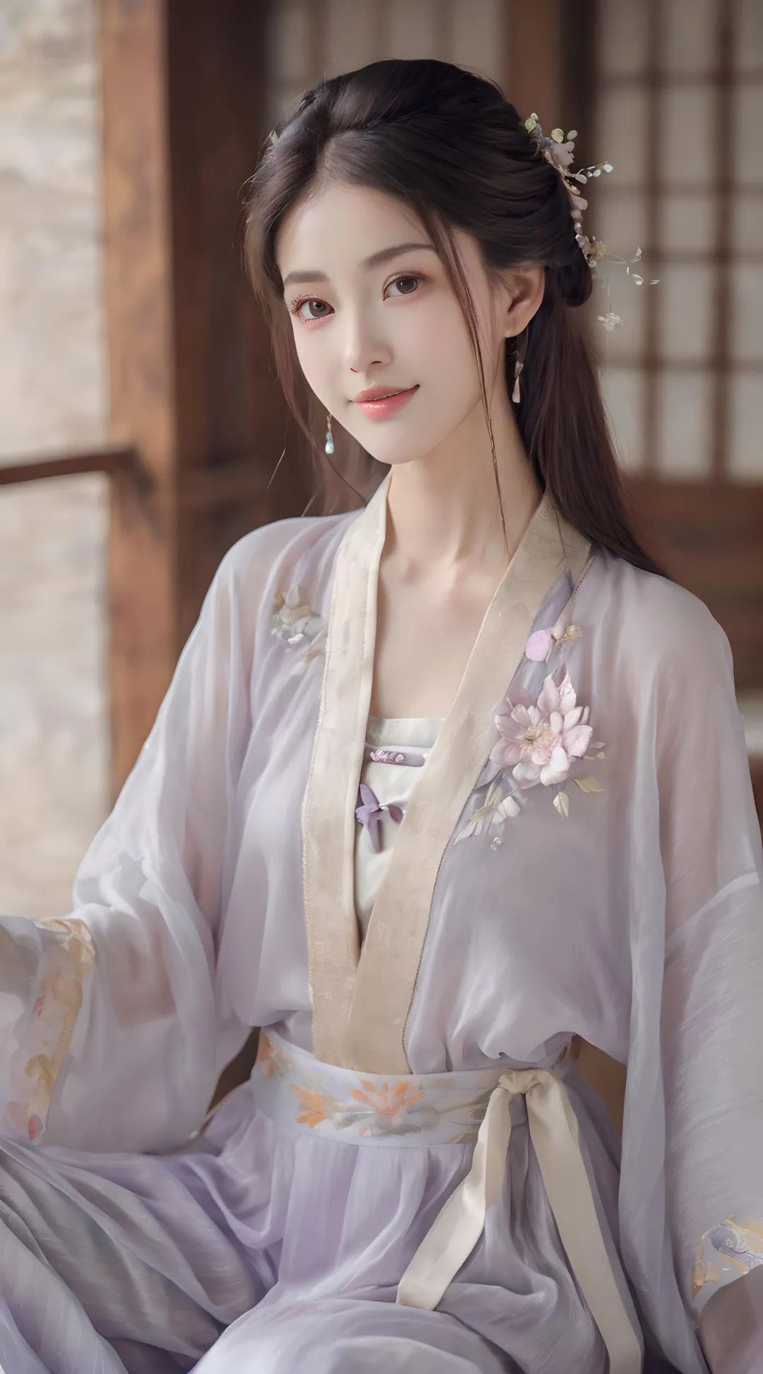 AI美女 | 绝美容颜 清纯初恋般少女 - 炫图天下