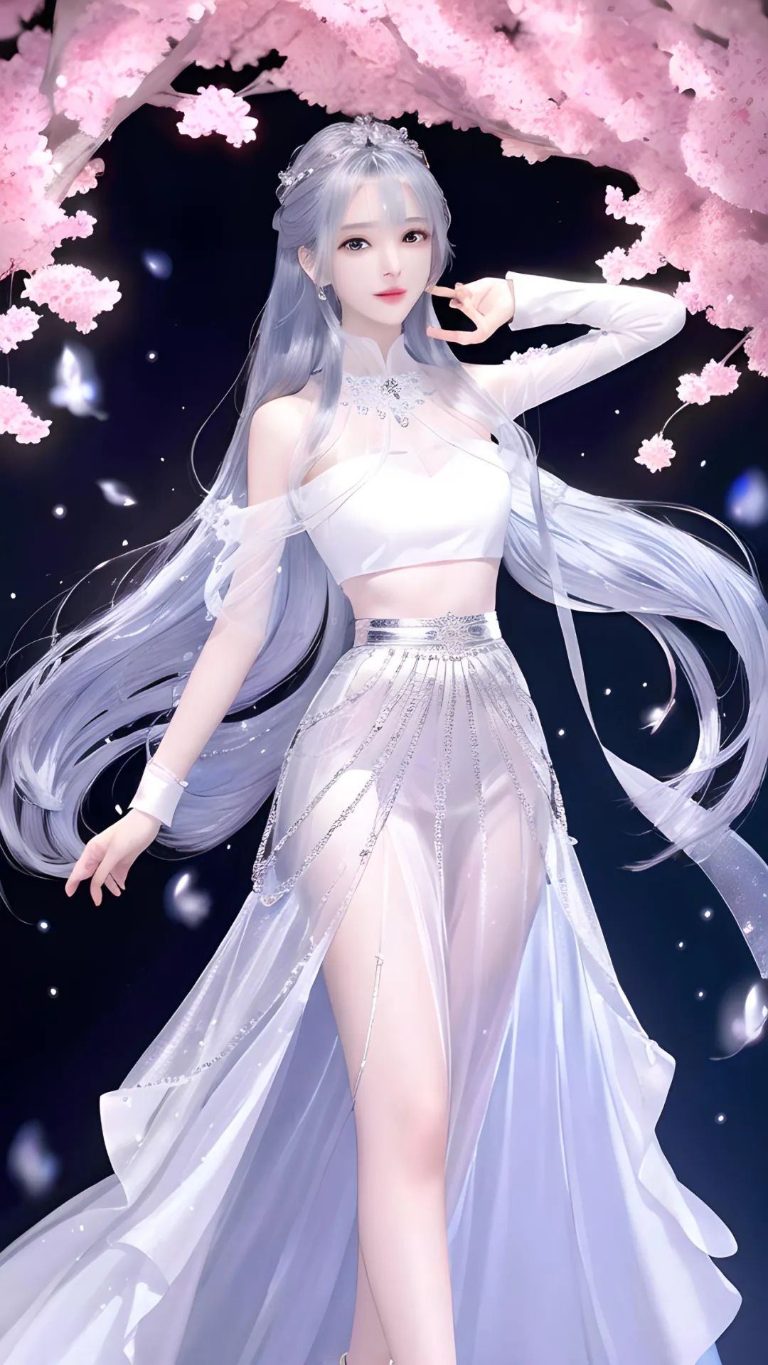 ai漫系女神壁纸，极品身材美女：善良比聪明更难。 - 炫图天下