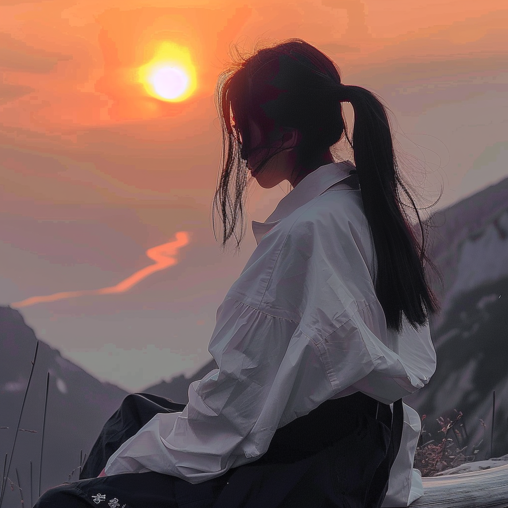WeChat女生头像 | 日出下优质女头6.0 - 炫图天下