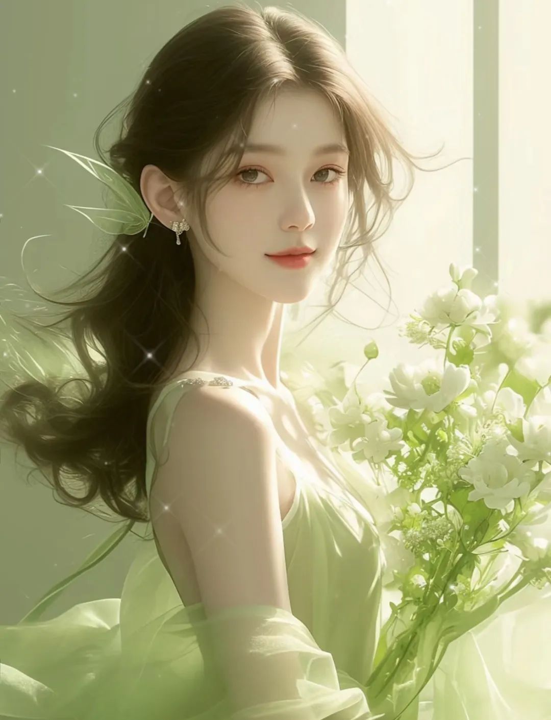 初夏小清新少女头像 - 炫图天下