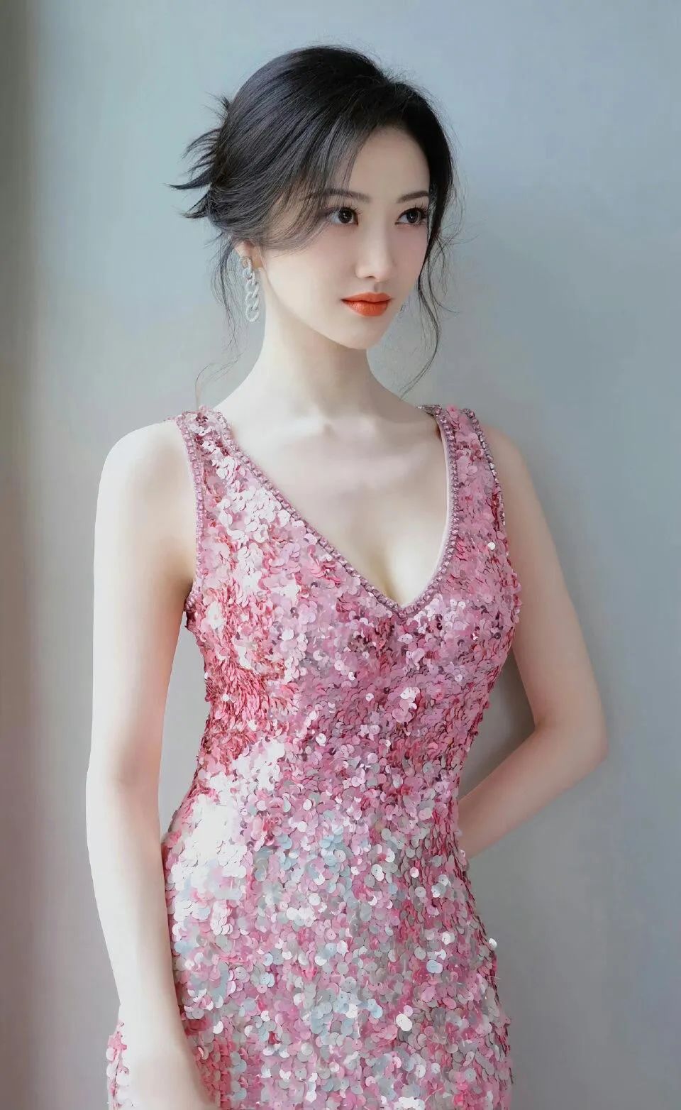 壁纸｜景甜人间富贵花，白白嫩嫩，太迷人了！ - 炫图天下