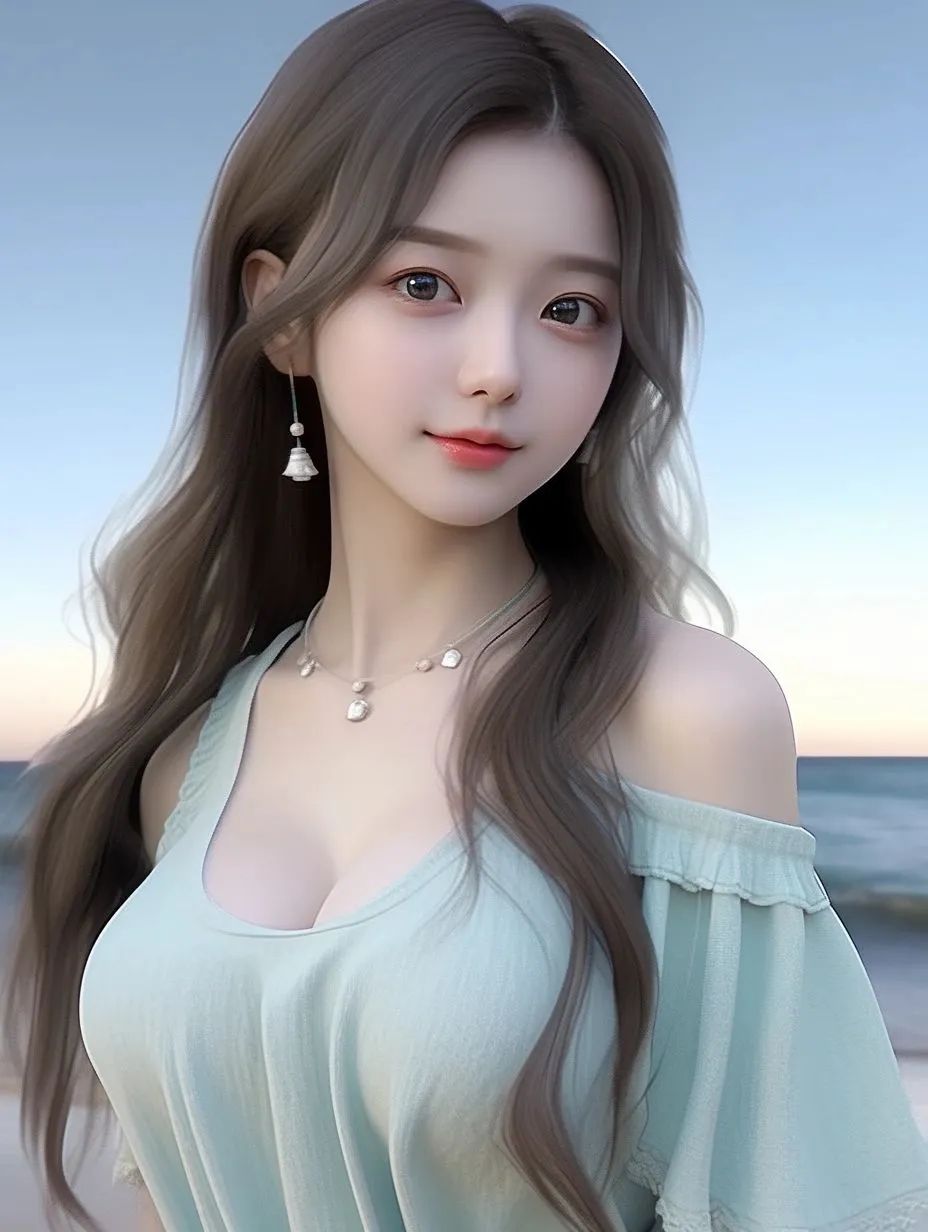 ai美女：心动一次不容易，所以我们要好好相爱 - 炫图天下