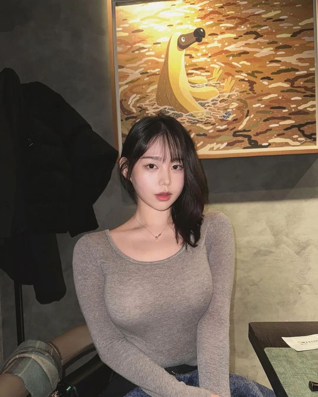 纯欲风韩国网红 甜美颜值 极品身材！ - 炫图天下