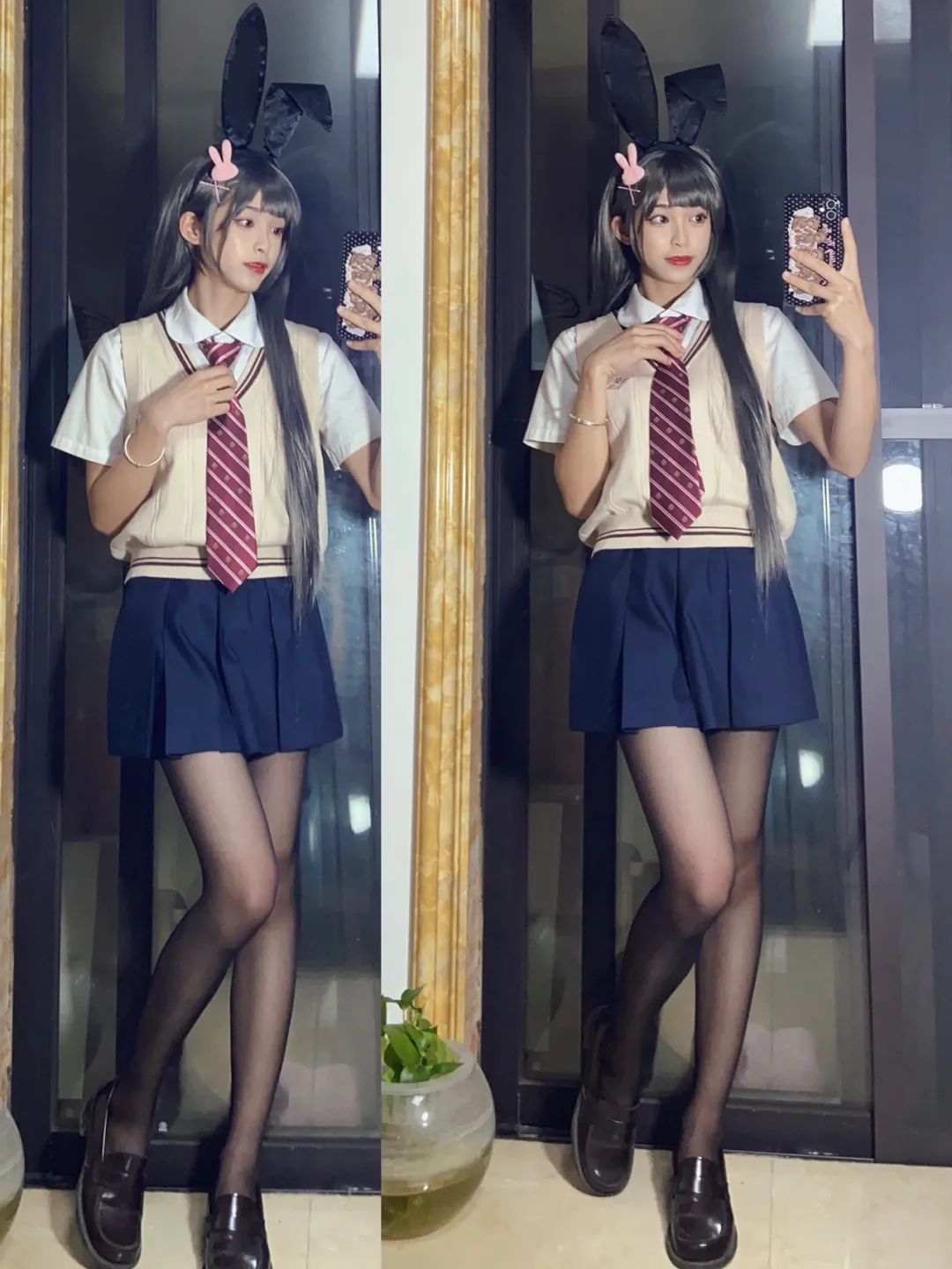 新麻衣学姐，Jk黑丝，长腿，自拍！ - 炫图天下