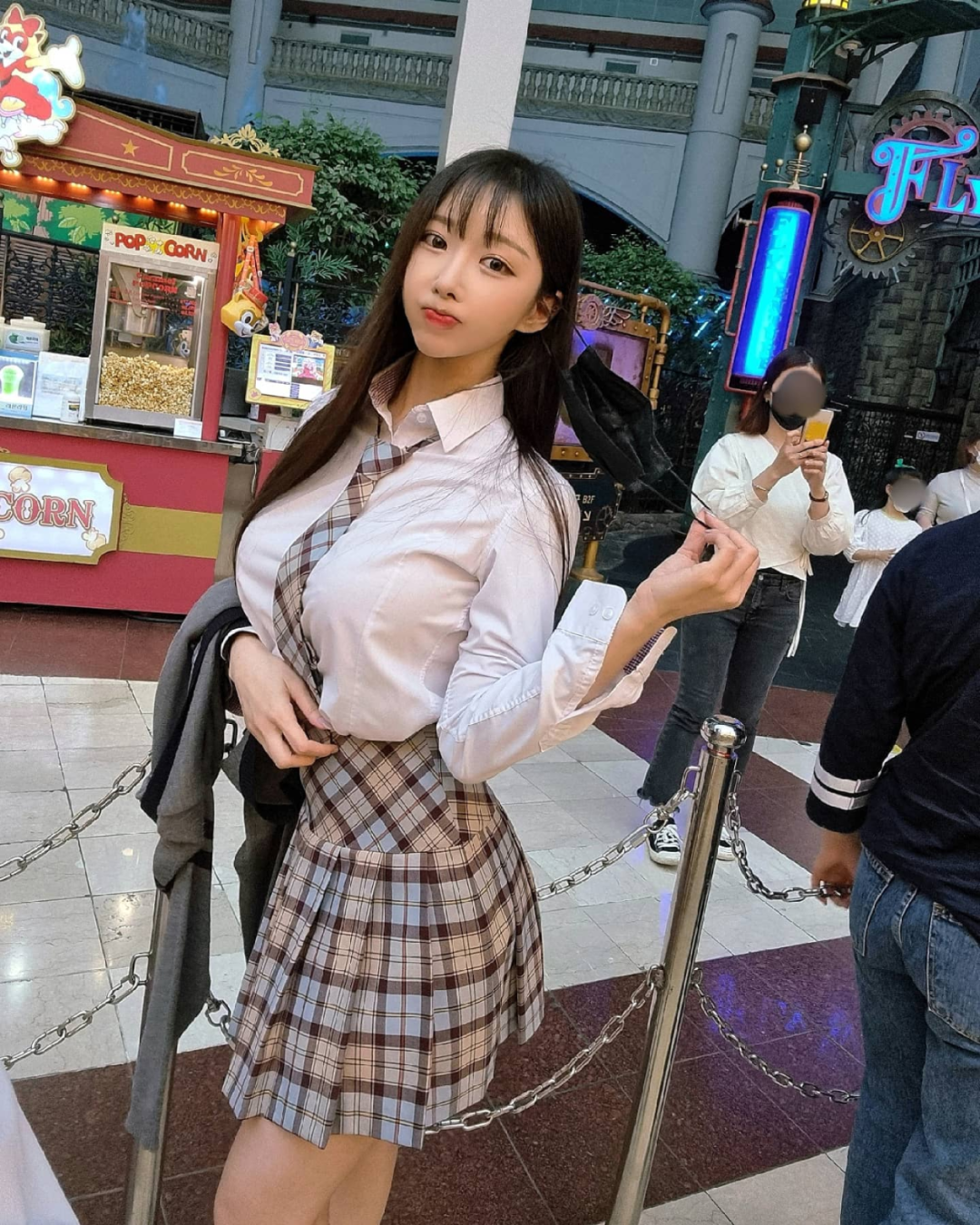完美身材比例！清纯可爱小姐姐，真顶不住啊 - 炫图天下