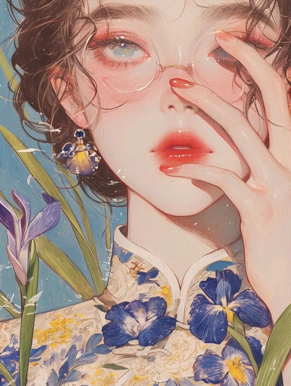民国风女生头像 - 炫图天下