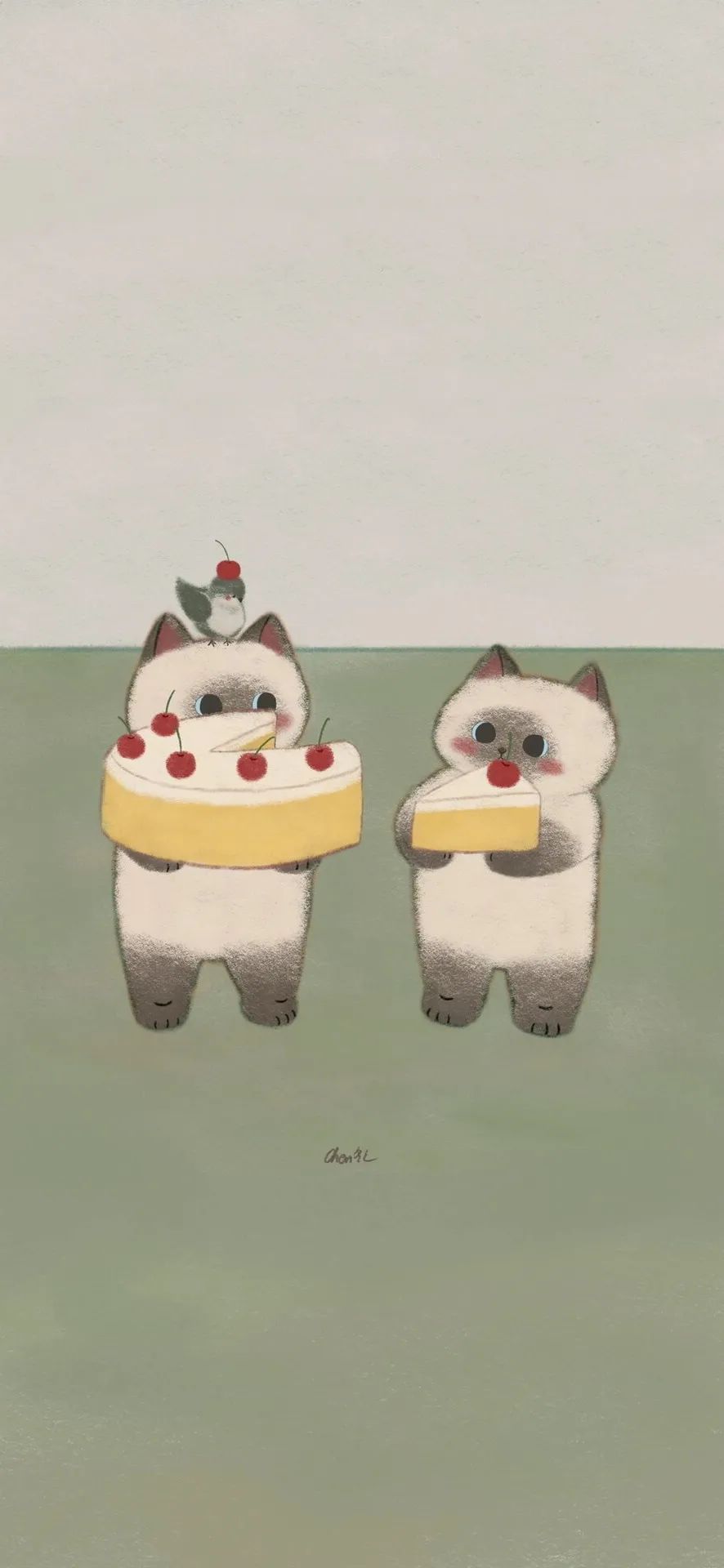 手机壁纸 | 你是烟火不自知 我在俗世仰望应如是 - 炫图天下