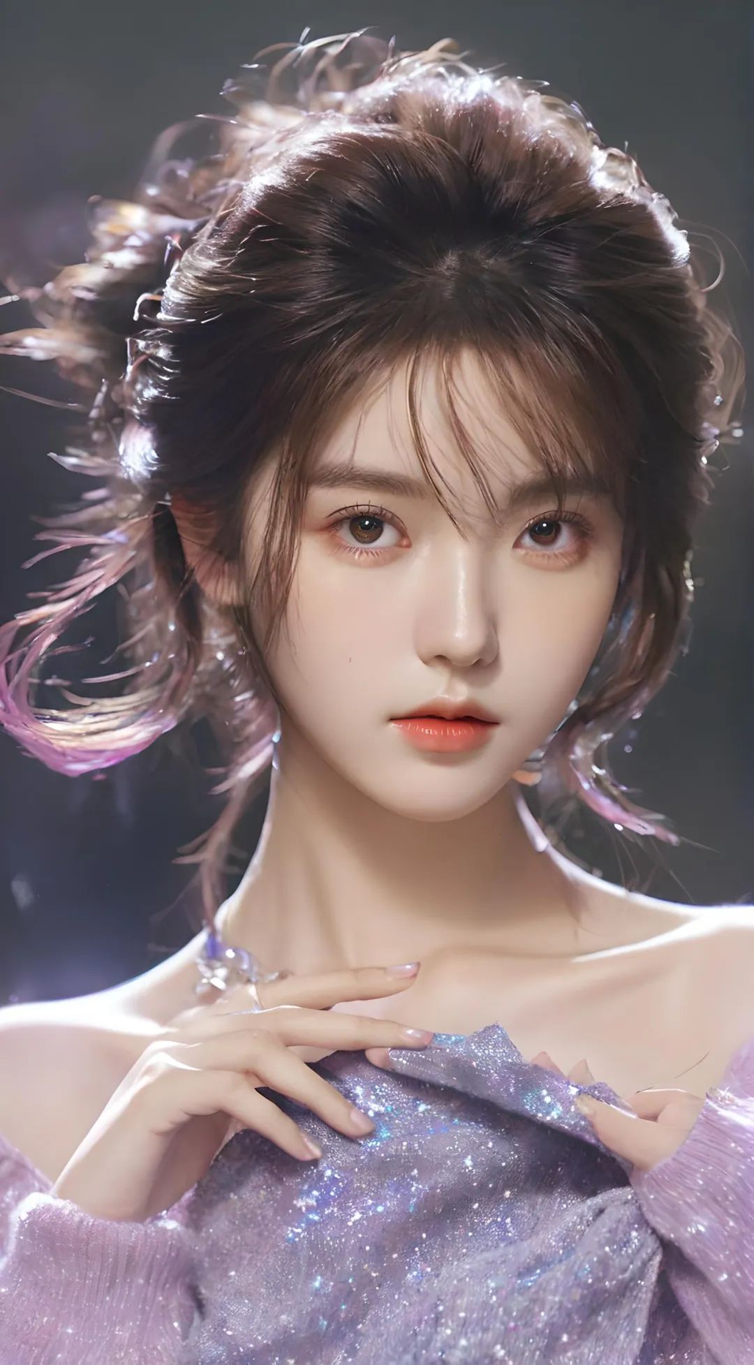 绝色细腻美女高清壁纸 - 炫图天下