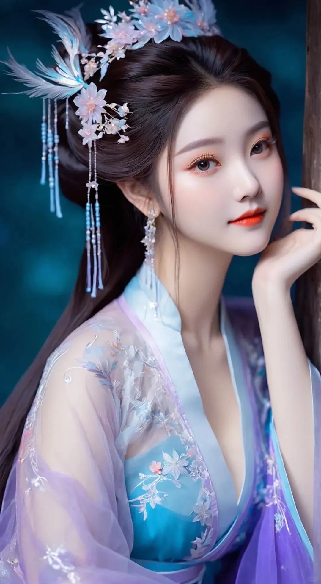 古韵丨汉服美，人更美，仙女下凡莫过于此 - 炫图天下