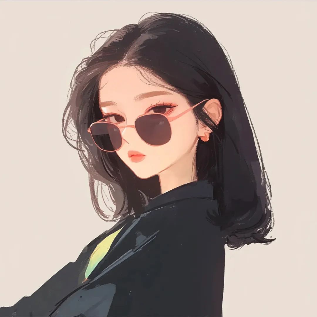 墨镜女生头像 - 炫图天下