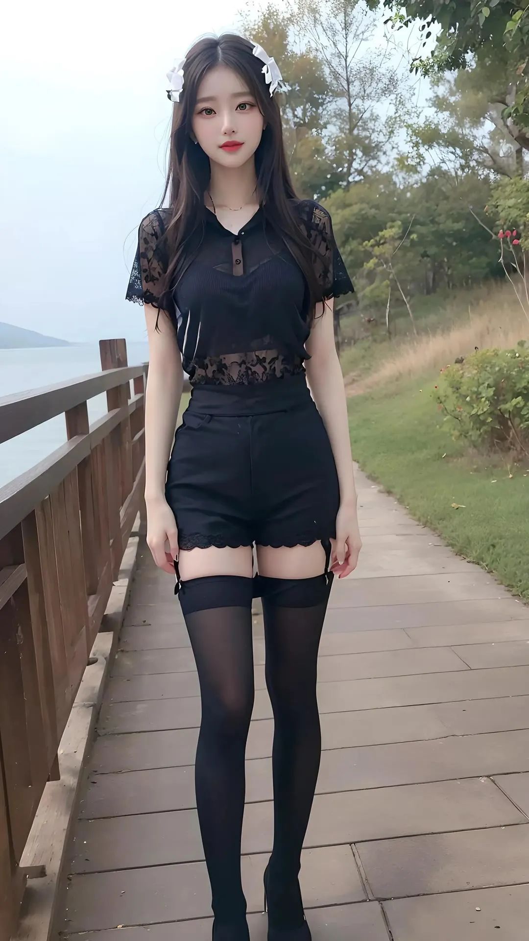 清纯气质少女，大长腿：不给别人活路，也会自断生路 - 炫图天下