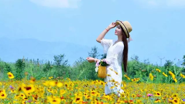 如何在花海中拍摄出脱俗人像作品 - 炫图天下