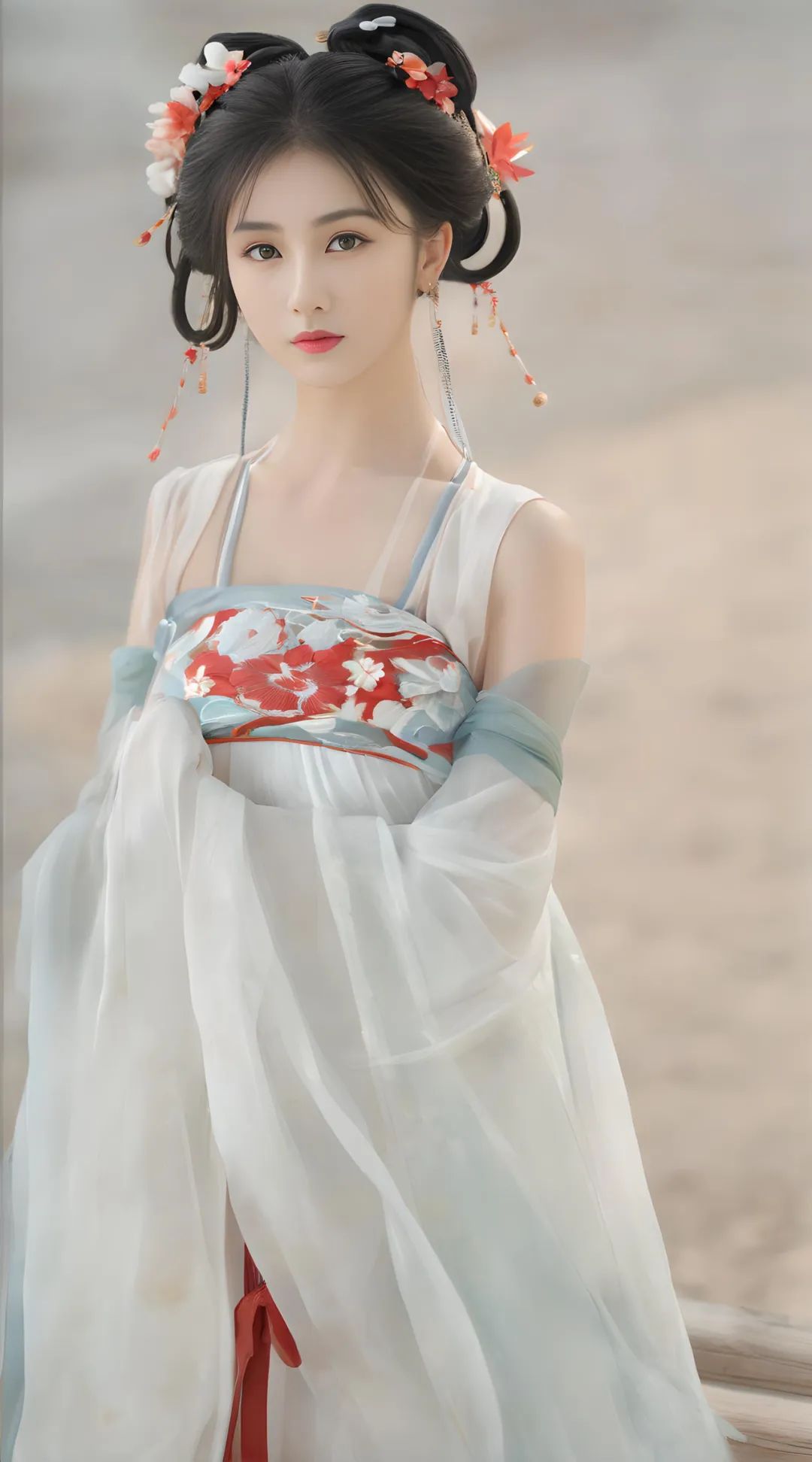 AI国风绝美汉服美女集合：秀雅绝俗 肌肤娇嫩 才情横溢 气质独特 - 炫图天下