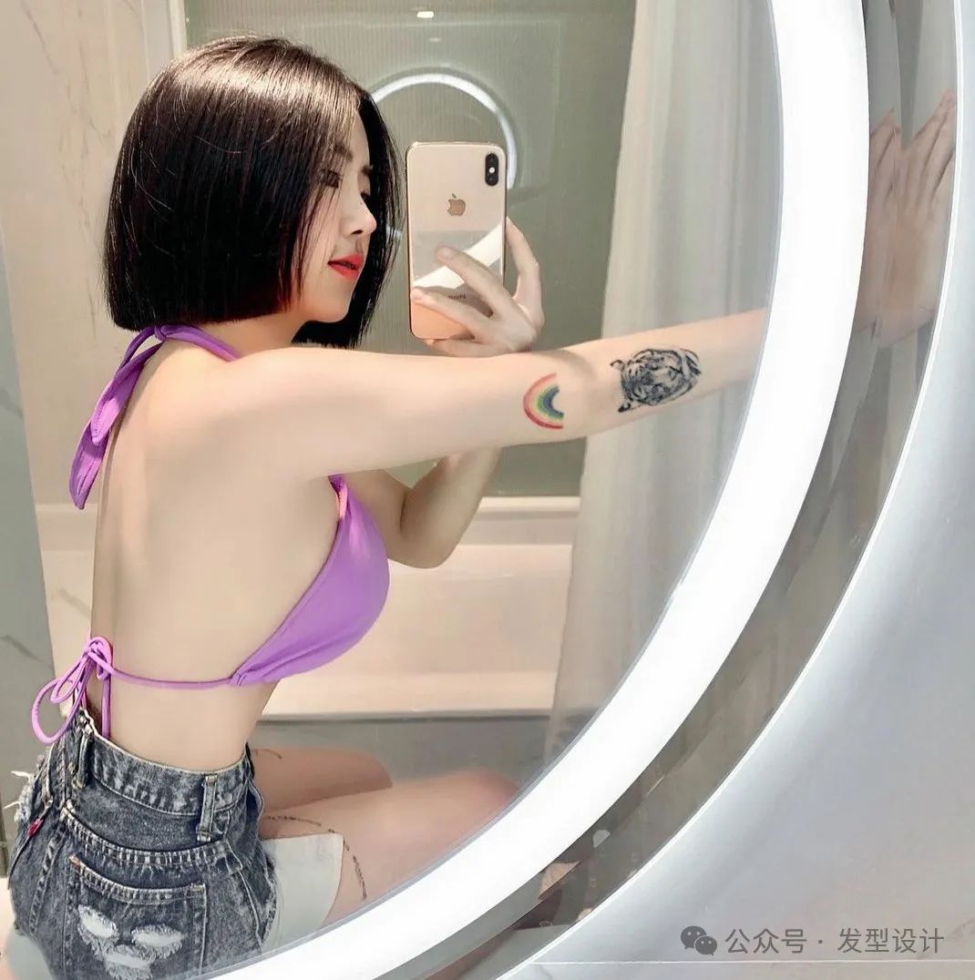 短发佳人，性感出击 - 炫图天下