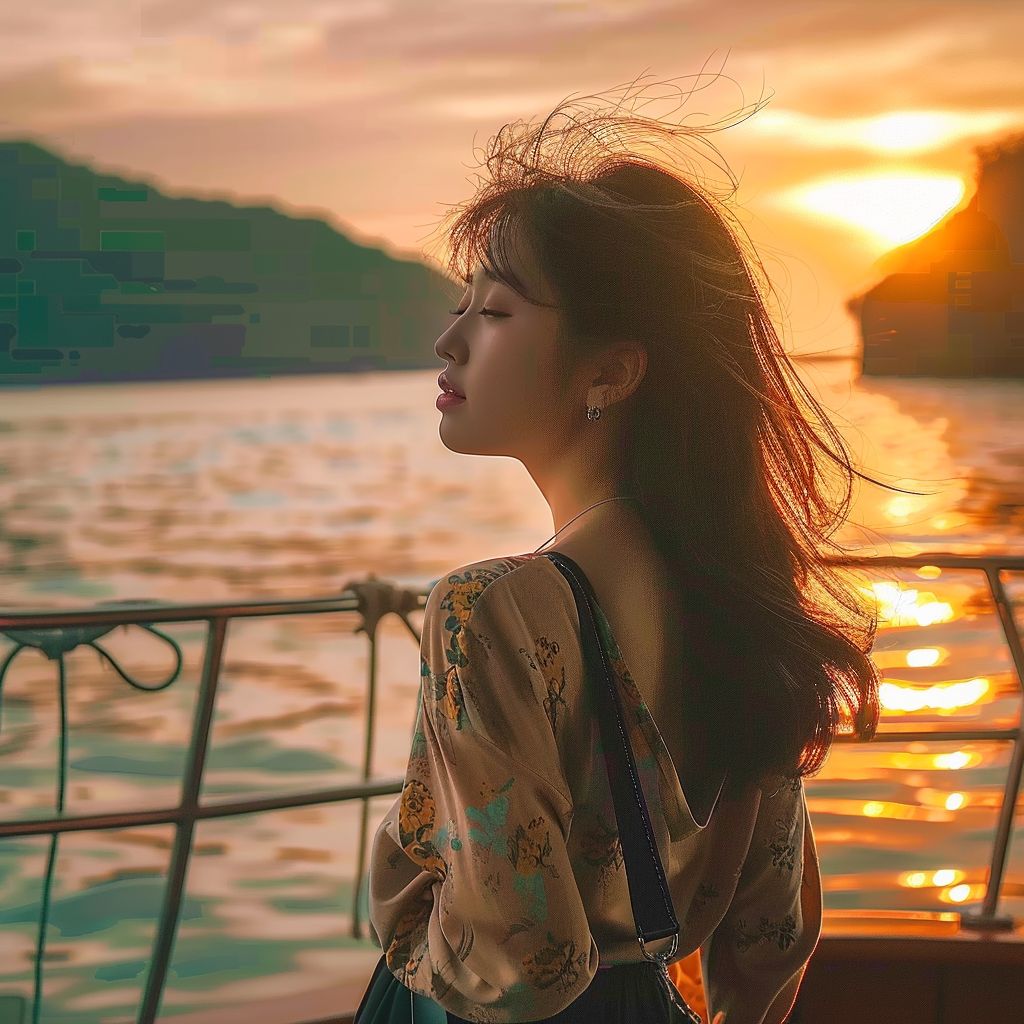 WeChat女生头像 | 日出下优质女头8.0 - 炫图天下