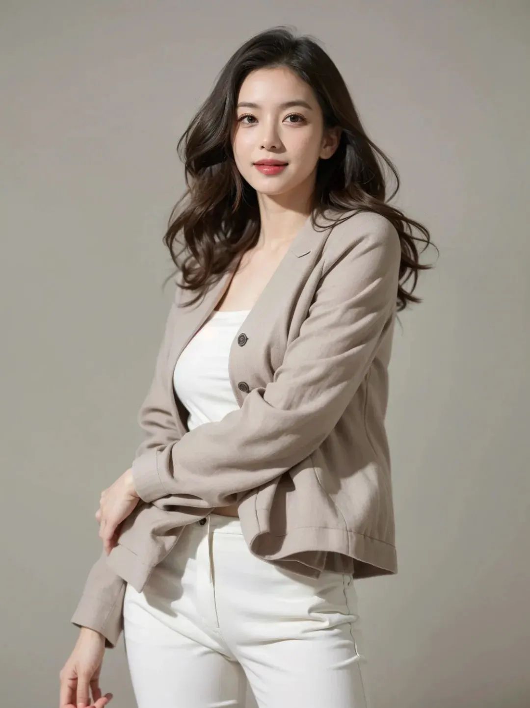 美女模特、制服小姐姐、甜美气质 - 炫图天下