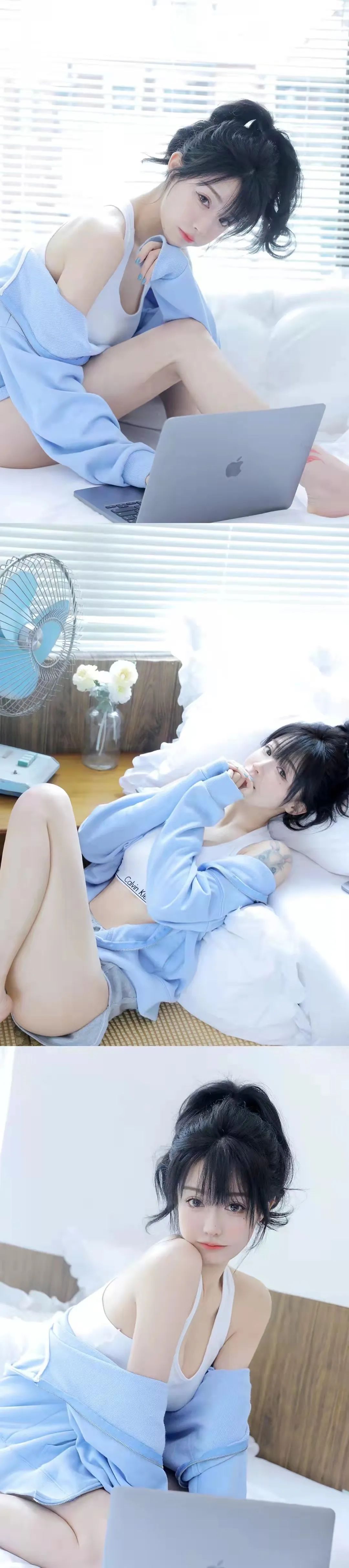 蓝色妖姬 你喜欢这样的女神嘛 - 炫图天下