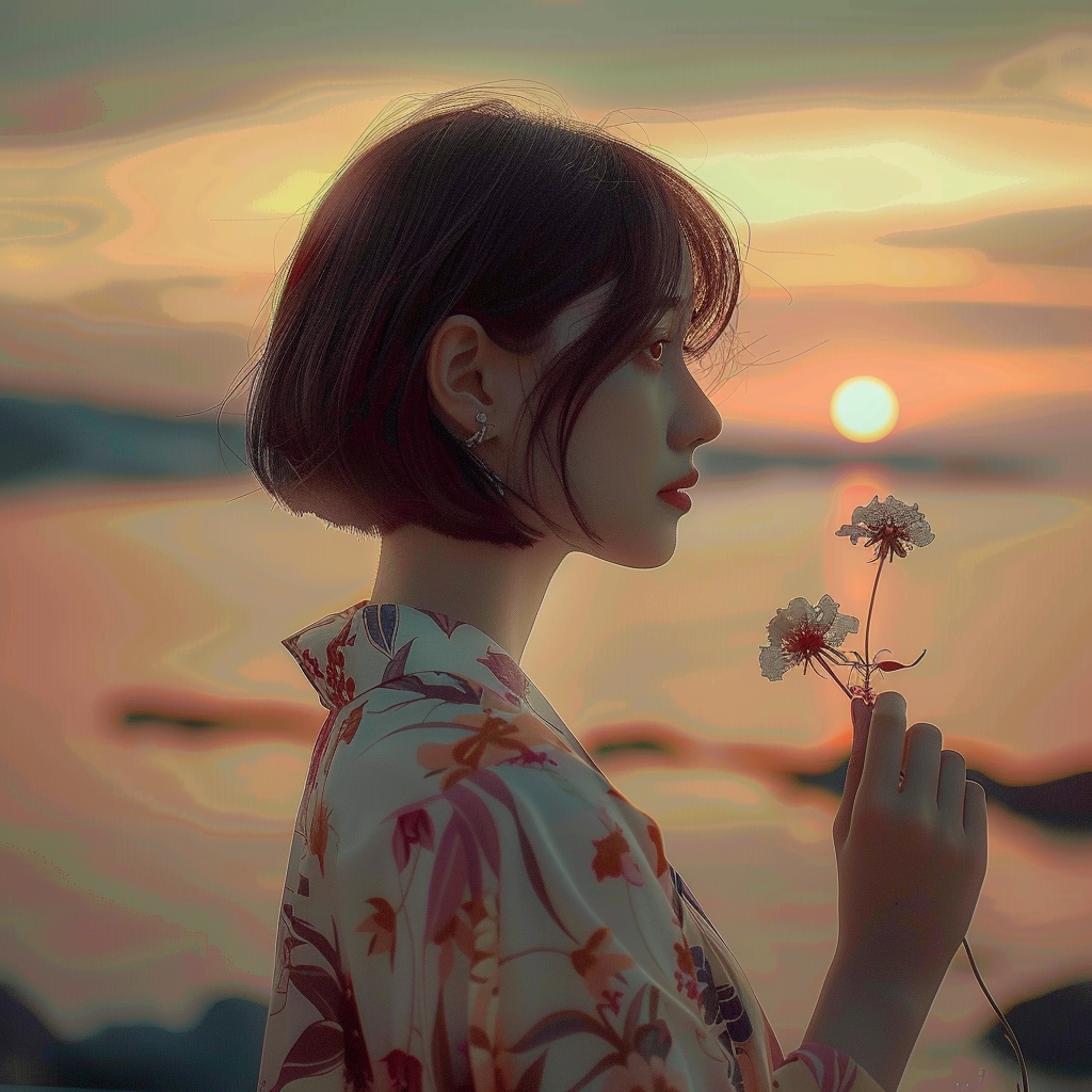 WeChat女生头像/阳光下的气质女头 - 炫图天下
