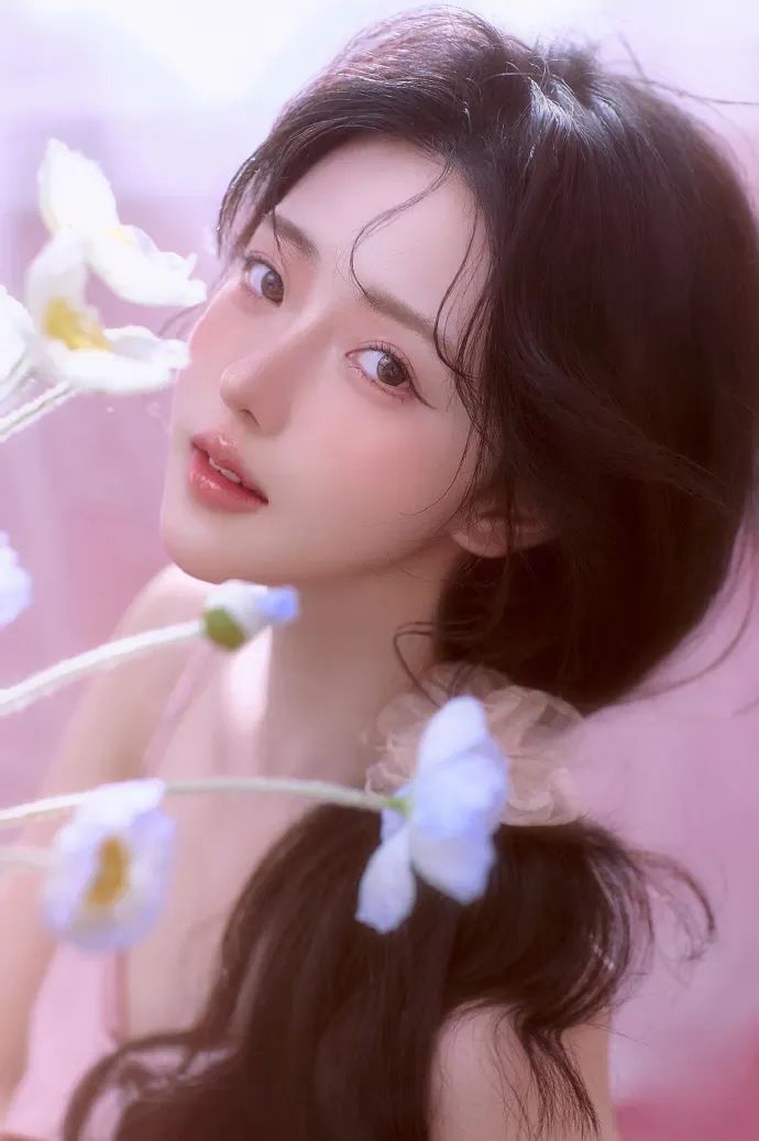 梦幻粉境、静谧时光、梦幻的青春少女 - 炫图天下